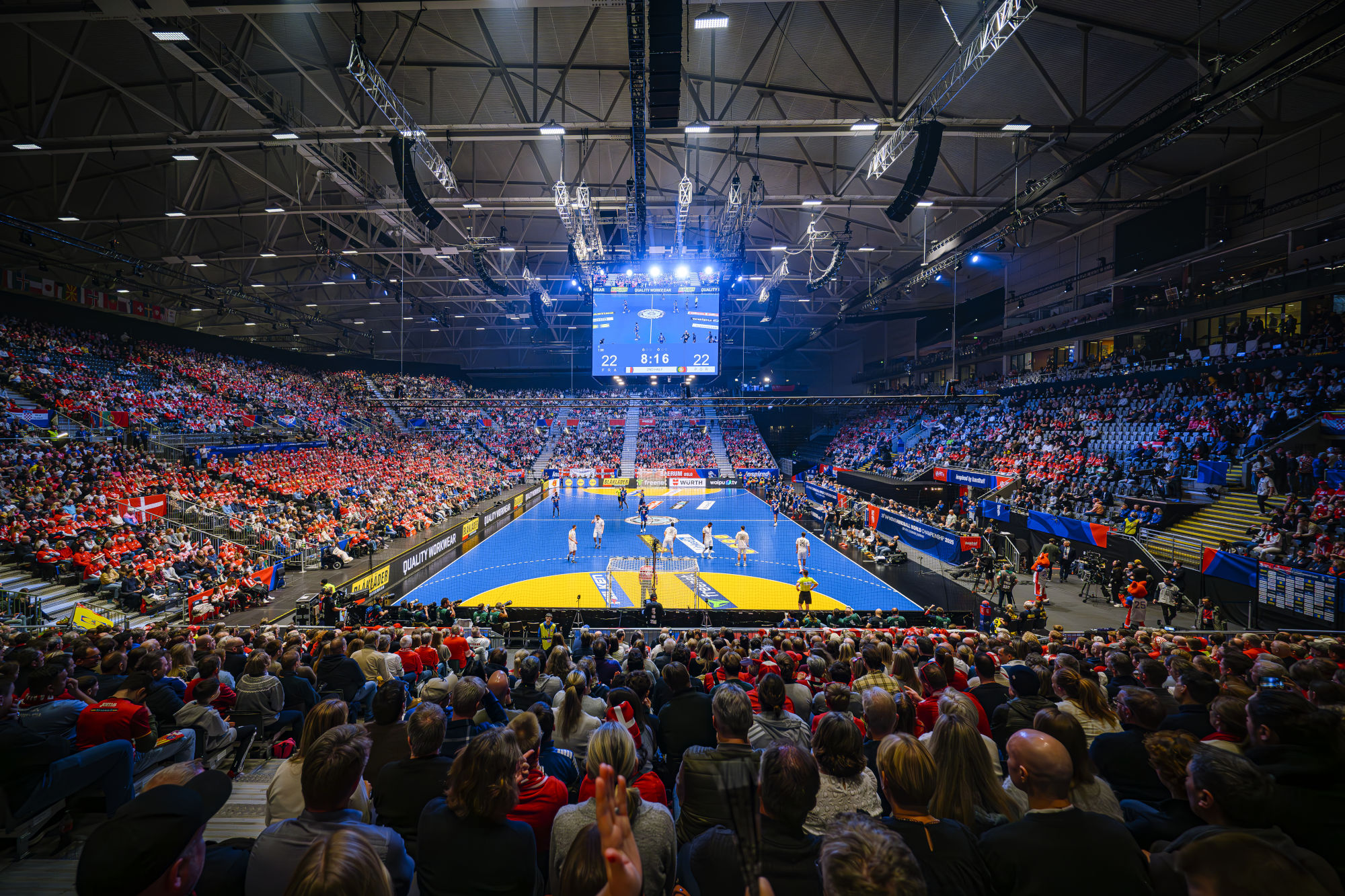 Handball spectacle at the Unity Arena in Oslo