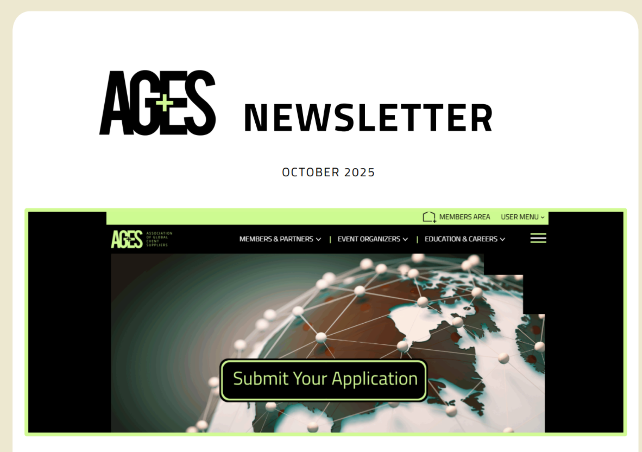 AGES Newsletter: The Latest Updates from Our Community